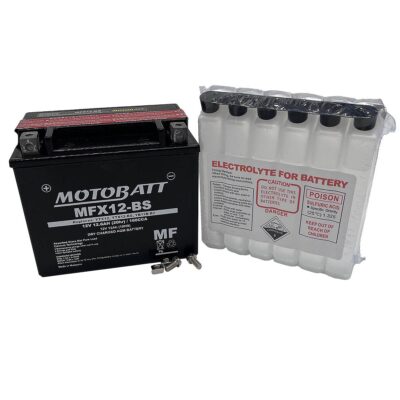 MFX12-BS Motobatt Classic AGM FA Battery