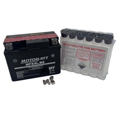 MFX4L-BS Motobatt AGM MF Battery Replaces YTX4L-BS